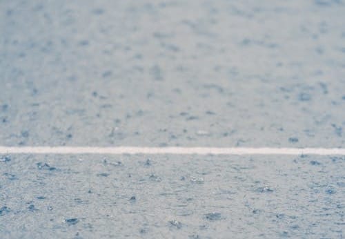 Free Rain over Blue Ground Stock Photo