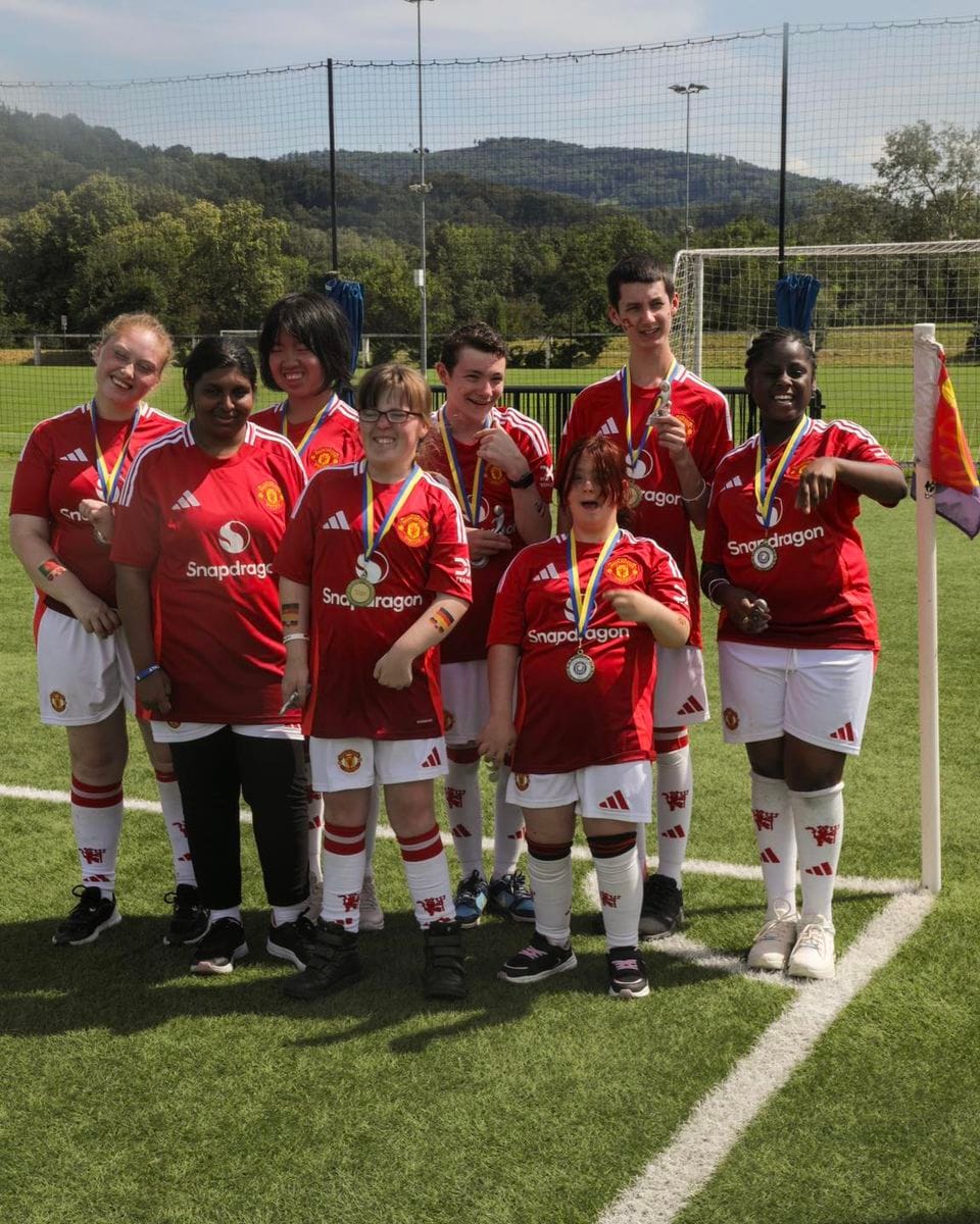 Manchester United Foundation students enjoy six days football and enrichment