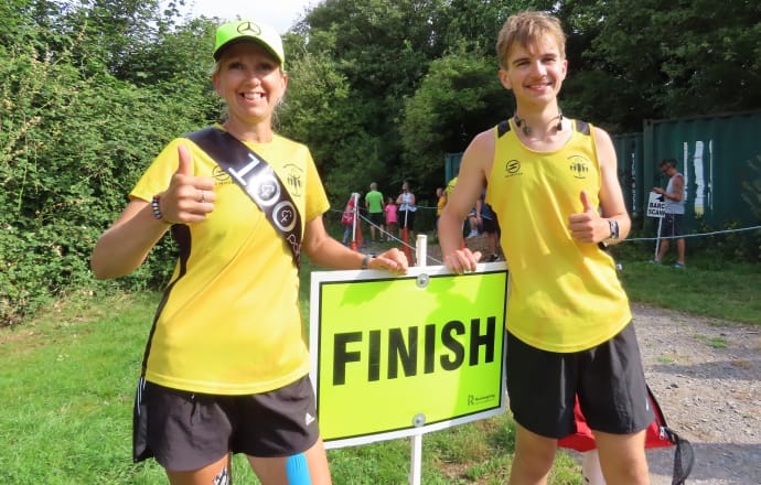 Mother and son finish incredible 320-mile, 11-day charity run