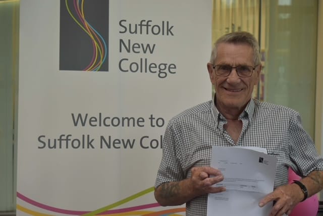 73-year-old great-grandfather of two gains GCSE in English after leaving school at 14