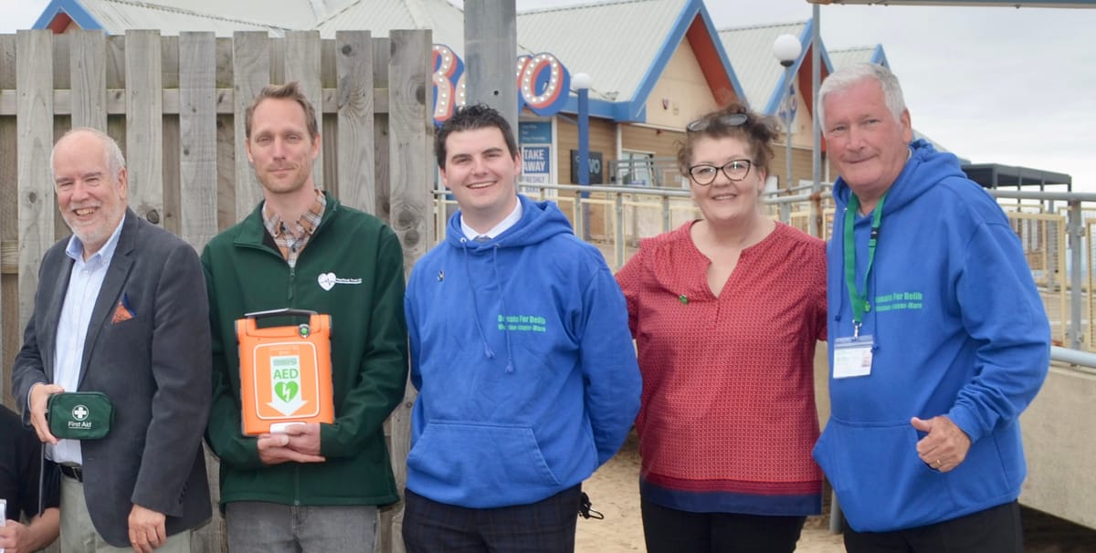 Good News as Defibrillator Legacy Programme Launched