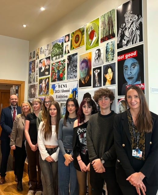 Brilliant Art Students from Worle School Shine in Incredible Exhibition at Weston-super-Mare’s Iconic Grand Pier (By Rupert, 12 and Ella, 12)