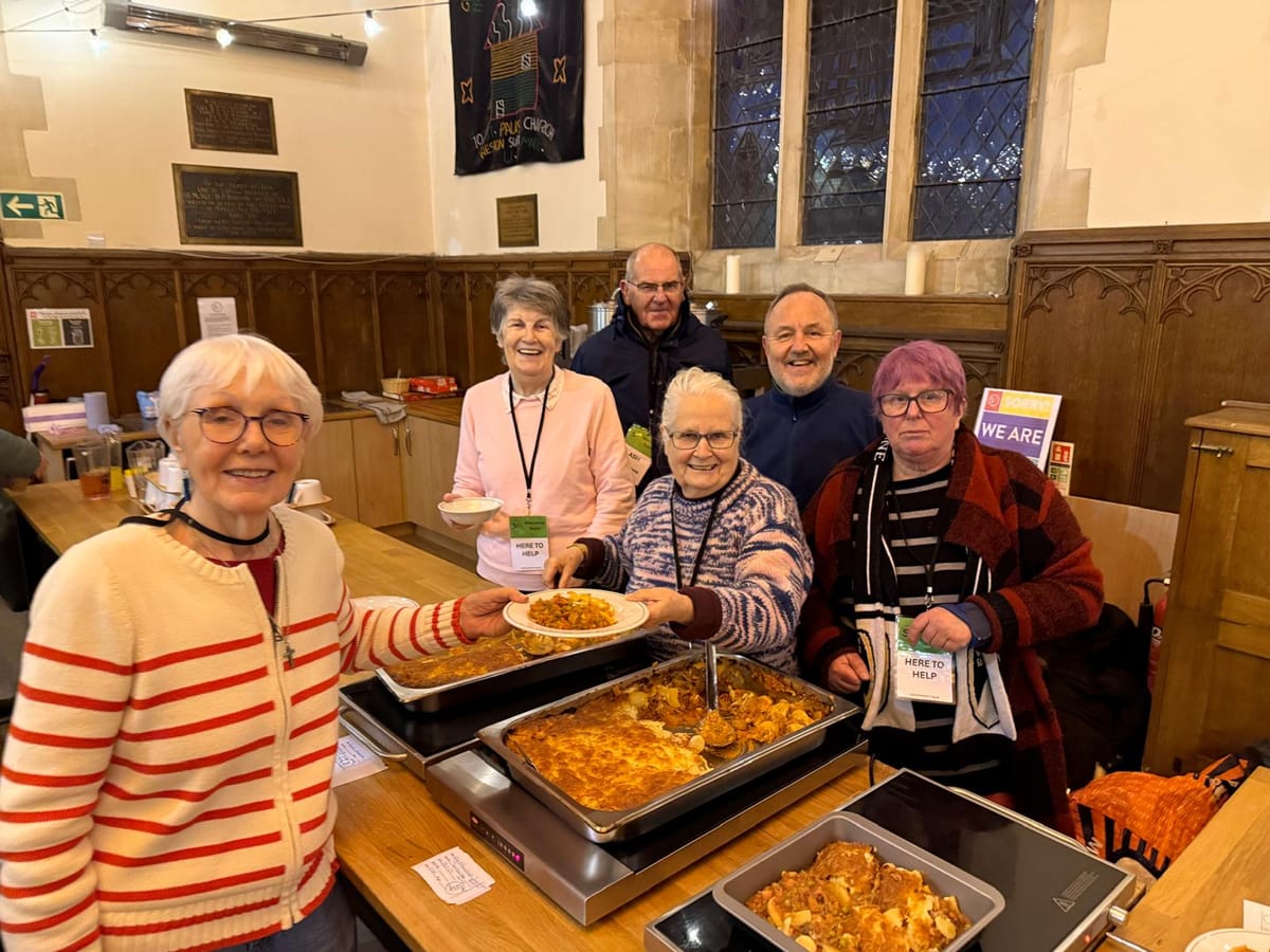 Big-Hearted Volunteers Serve Free Meals Every Week at Community Venue