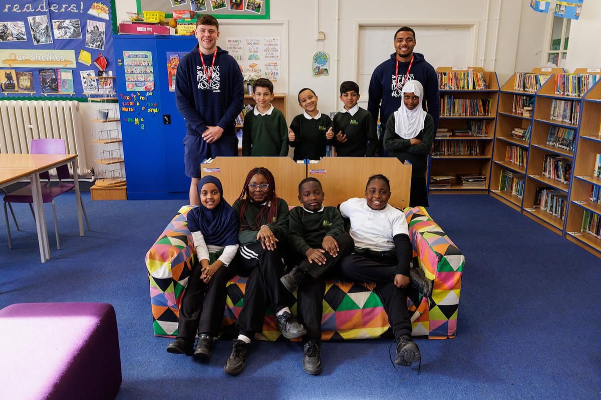 Bristol Bears Rugby Inspire Young Readers on World Book Day