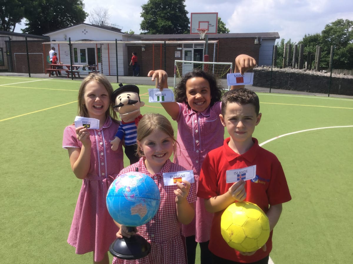 World Cup inspires learning for dozens of children