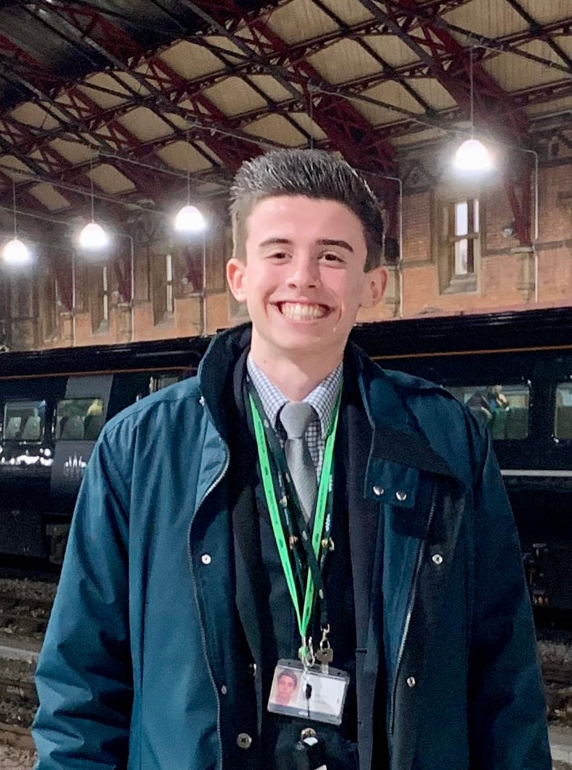 Fast-track for Josh, 17, in train career