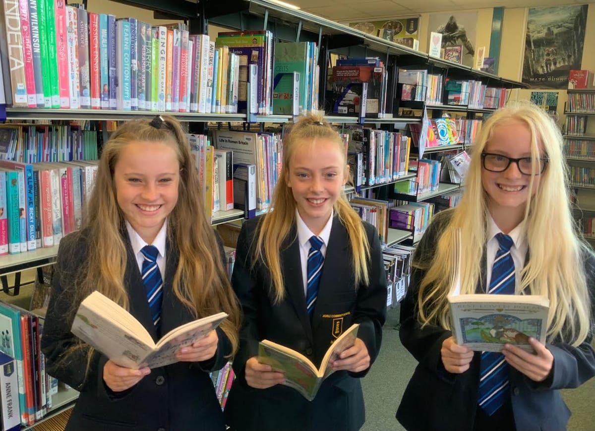 Students are thriving in reading with a daily reading programme involving over 5000 students