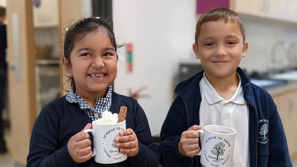 Hard work, character and excellence rewarded by celebratory hot chocolates with the headteacher