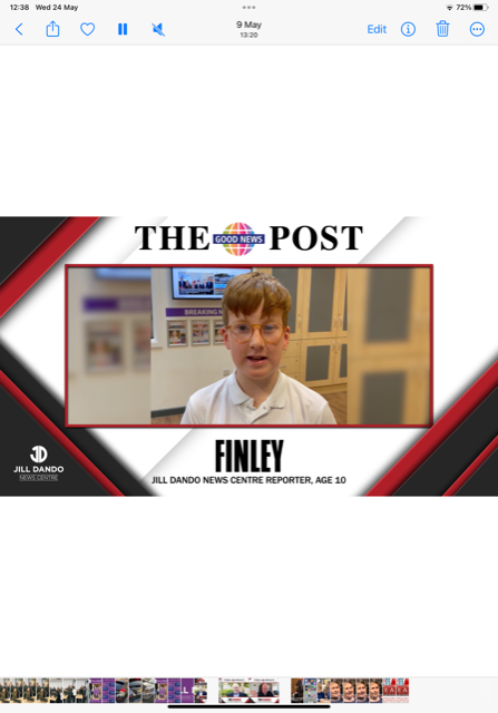 Fabulous Finley, 10, quizzes Fred - the world ‘Godfather’ of customer loyalty