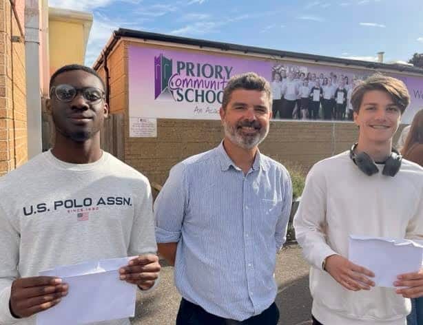 Priory Community School Academy students praised after superb individual GCSE exam performances 