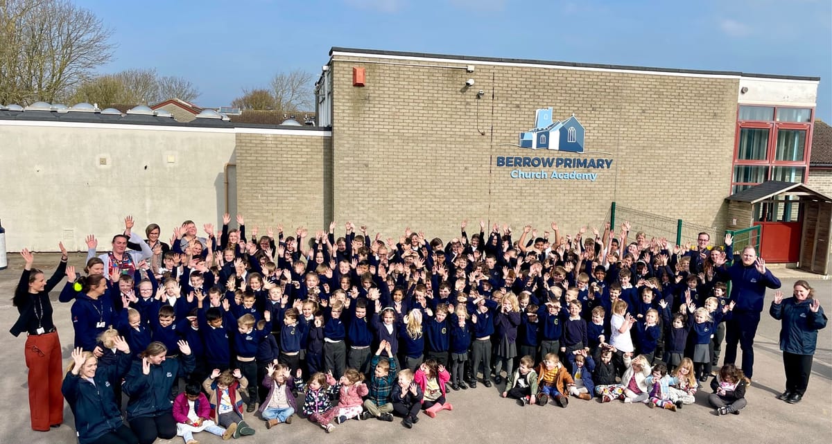 Children at Berrow Primary Church Academy are flourishing