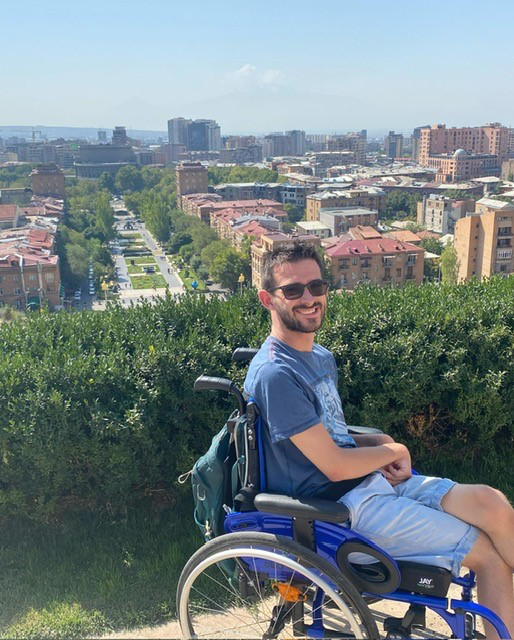 Wheelchair traveler Nath blazes accessible global trail
