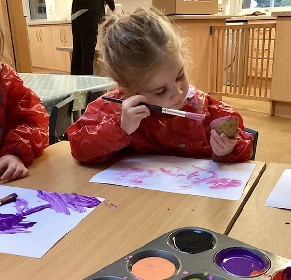 Little Learners enjoy family trees, self portraits and healthy playtime in latest fun learning project
