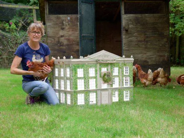 His Majesty The King rehomes national charity’s ONE MILLIONTH HEN at Highgrove Gardens