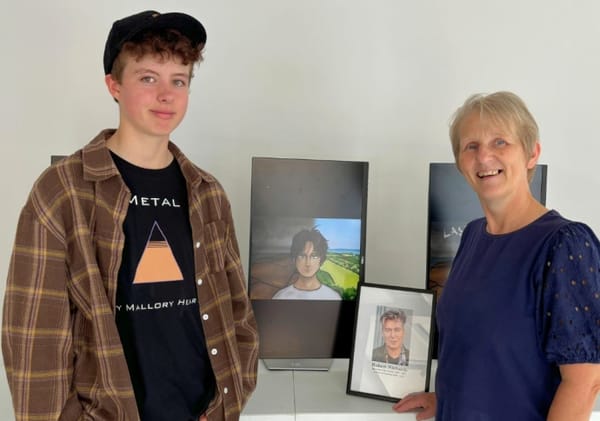 Award-Winning Young Artist Ezra Displays His Outstanding Creations