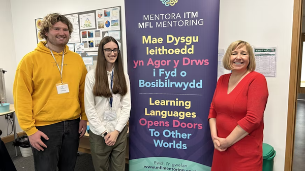 Mentorship scheme boosts language GCSE take up in Wales