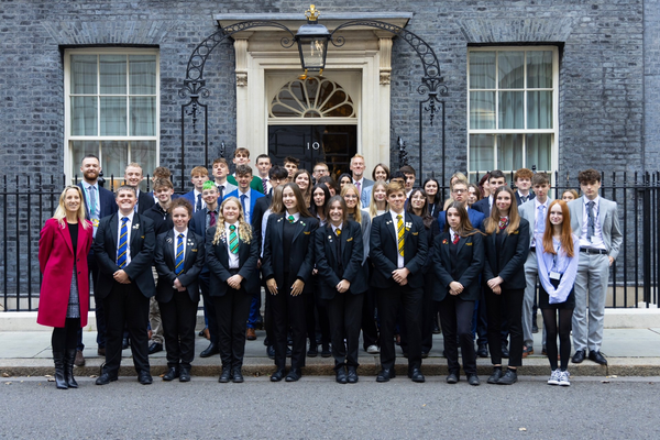 Clevedon School students among  first in nation to be taught inside Number 10