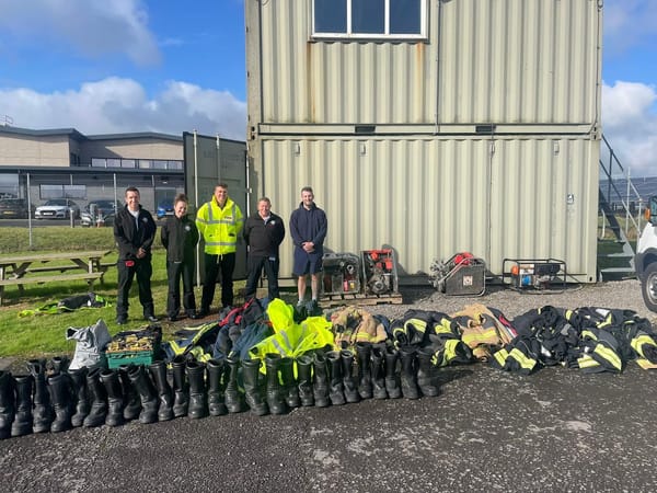 Bristol Airport Donates Essential Fire Fighting Equipment to Help Support Fire Crews Around The World