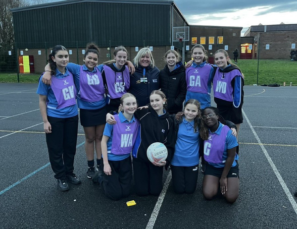 Proud netball team win against local rivals again! (By Rosie,11)