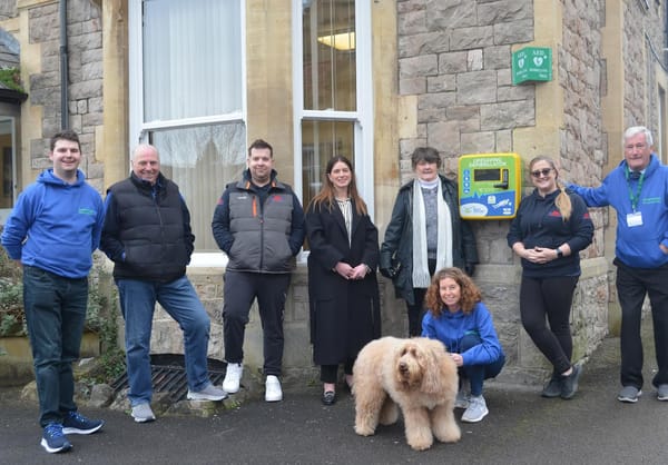 Latest Defibrillator Installed As Life-Saving Mission Continues