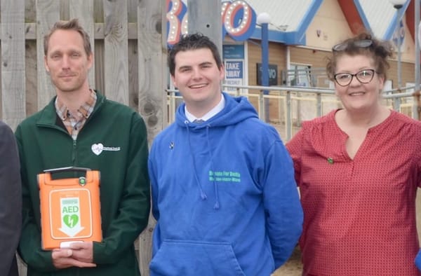 Royal Recognition for Weston-super-Mare’s Life-Saving Defibrillator Initiative