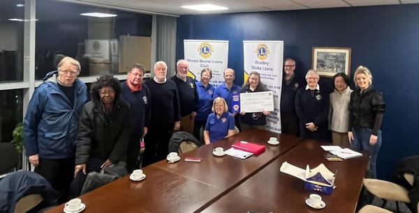 Gympanzees Receives Generous £43,000 Donation from Bristol Brunel Lions Club