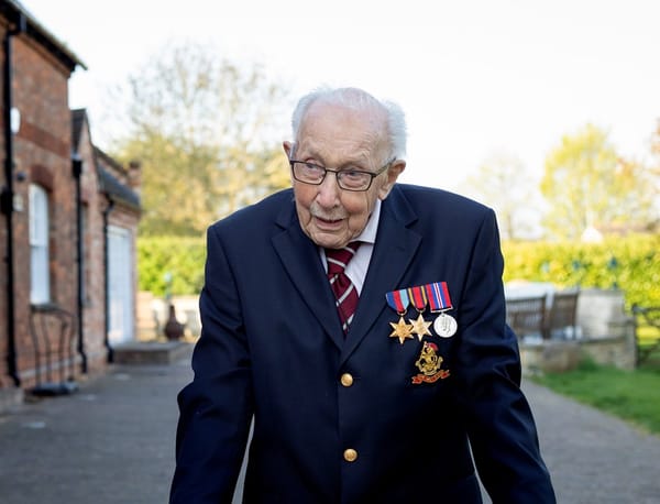 ‘Beacon of Hope’ Tom, 100, to have film made on his life