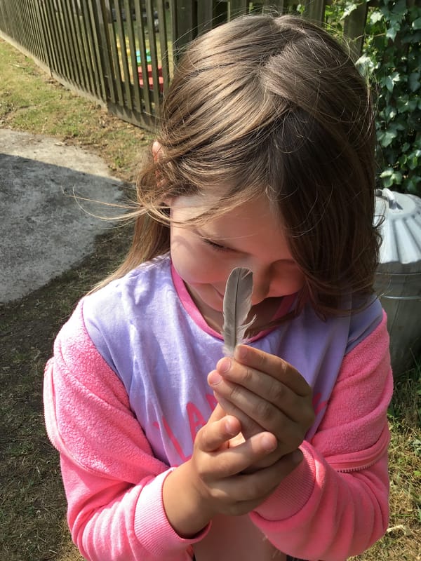 Excited pupils at one of Britain’s smallest and most picturesque schools are thriving back at school enjoying lots of outside learning