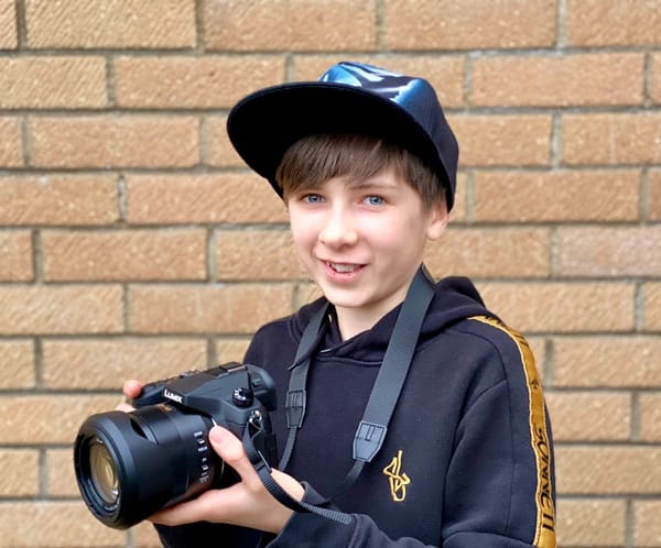 Awesome Jack, 13, wows with stunning photo talent