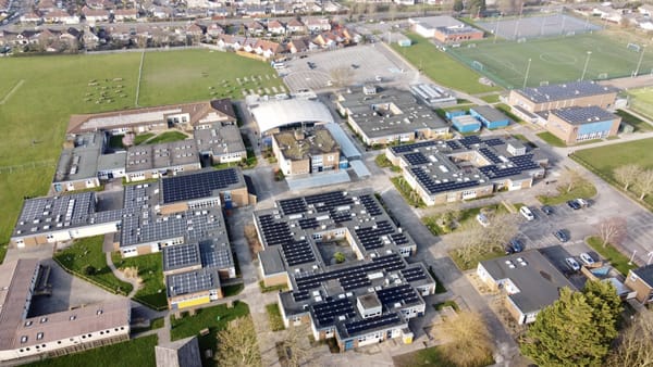 Award-winning students see academy install 1,132 solar panels