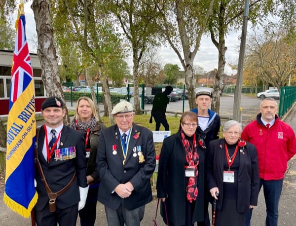 Students host Royal British Legion dignitaries on Remembrance Day