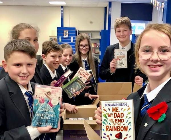 Students delight at new library and bookclub