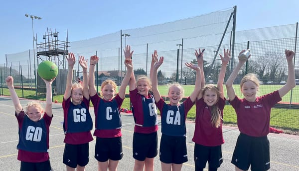 We are the champions! Pupils crowned best netball team in the area