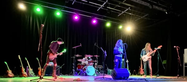 The Antic Aces win off as top band at award-winning academy