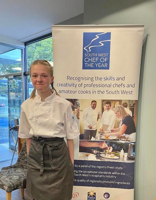 Brilliant student chef Poppy praised in finals