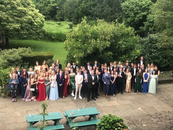 Students at one of Britain’s best Sixth Forms enjoy end of year prom 