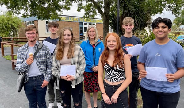 Students celebrate sensational GCSE results