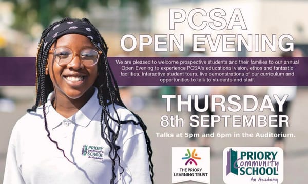 Prospective pupils, parents and carers to attend Open Evening at popular school tonight
