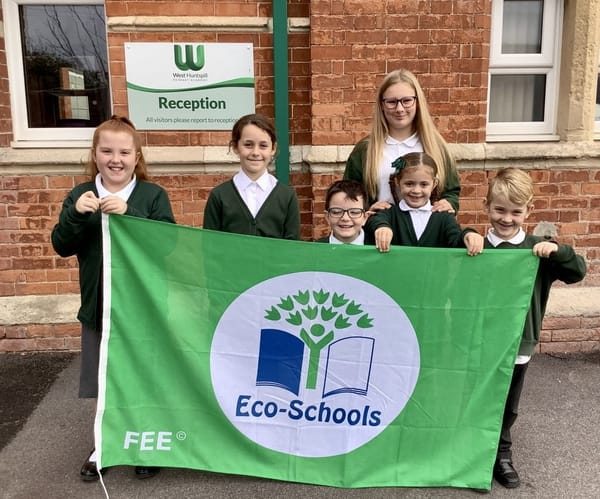 Pupils elated after winning coveted international Eco-Schools Green Flag award