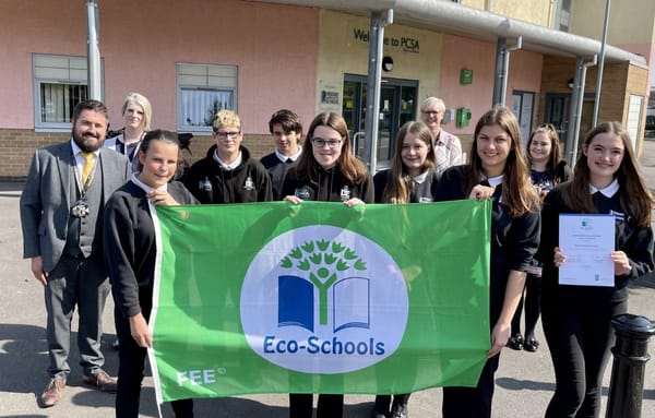 Award-winning academy wins international green eco-flag award