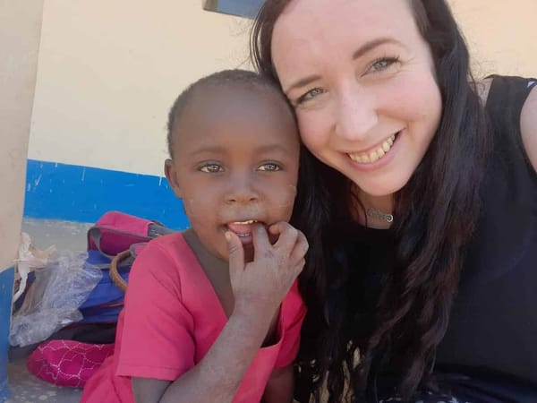 Our Sarah is in Malawi opening a library and nursery!