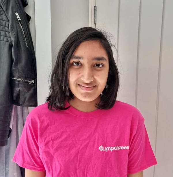 Awesome Anandita, 15,  shaves hair for charity that helped her