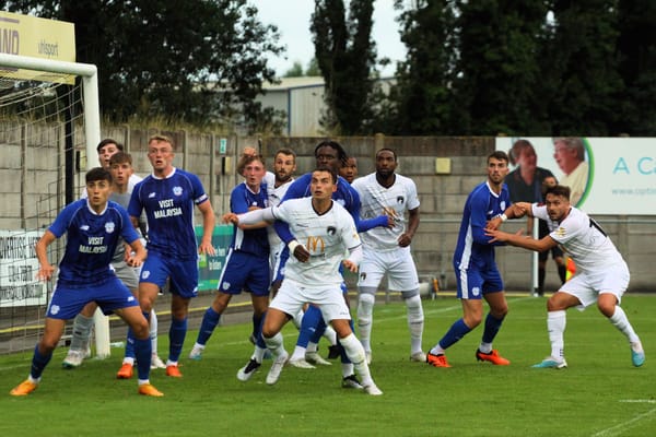 Weston-super-Mare AFC 1-4 Cardiff City U21s