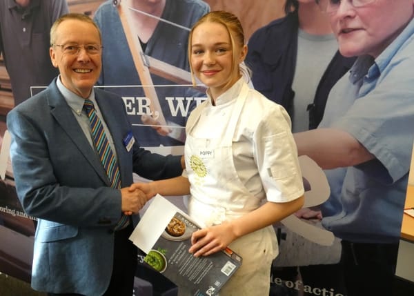 Mary Berry eat your heart out! Brilliant Poppy wins young Chef contest