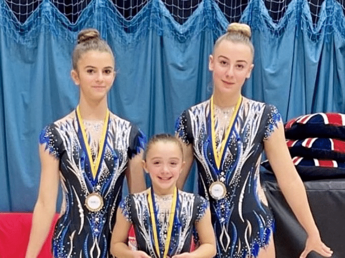 3 gymnastic stars chosen to compete and represent England! (By Evie, 12)