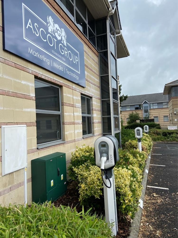 Incredible 10 EV charging points installed at ambitious firm as it prepares for massive 200 jobs boost