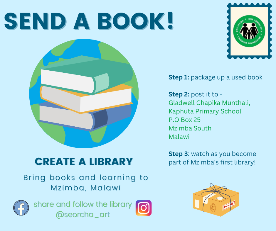 You can donate a book to African town’s first ever school library