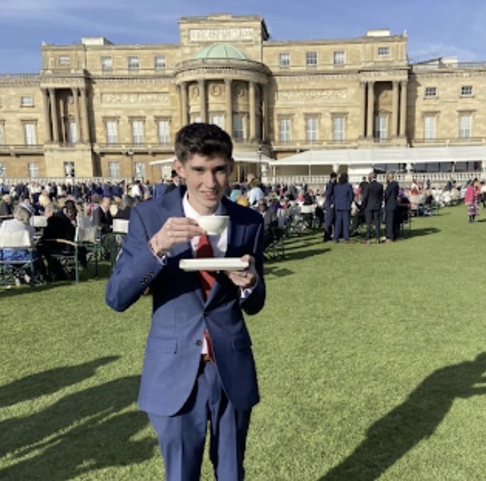 Inspirational Jack, 18, guest at Buckingham Palace garden party (By Zoe, 14, Jill Dando News @ TKASA)